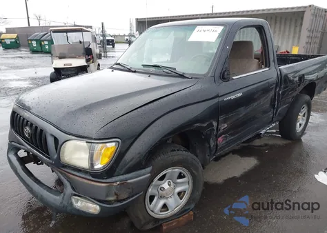 2001 Toyota Tacoma z USA, uszkodzony, nr VIN 5TENL42N11Z762297
